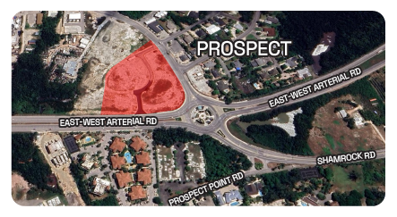 Prospect Center Cayman Islands - Location map